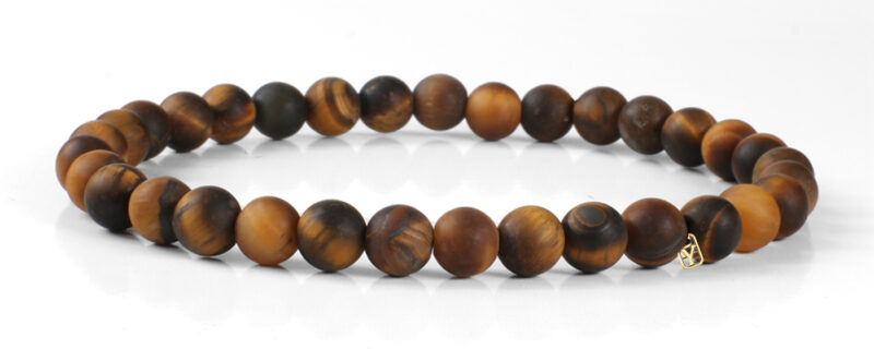 Tiger Eye Matte Gemstones Bracelet for him