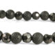 Black Lava Gemstones and Dakota Druzy Agate Bracelet