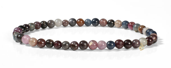 Multi Stone Mixture (Ruby and Sapphire) Bracelet