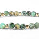 African Turquoise and 14kt Gold Bracelet