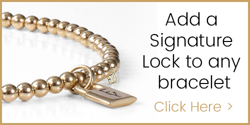 Signature Gold Lock Bracelet